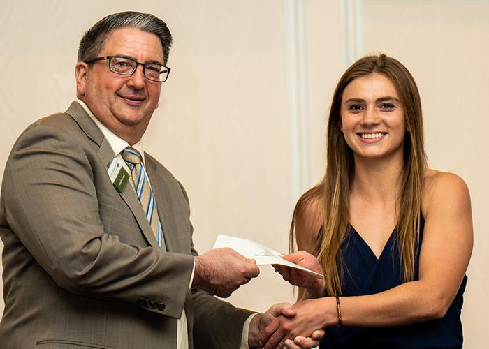 Mackenzie Pluck '18 Honored by Triangle Club